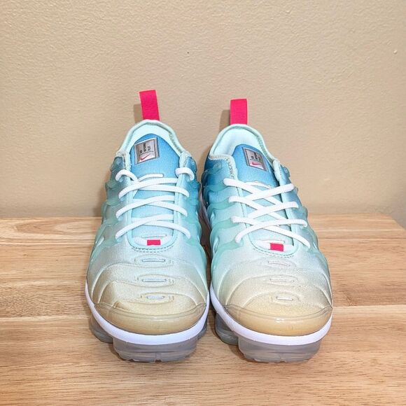 Air Vapormax Plus Mint Foam Laser Blue Shoes DQ7651-300 Women's Size 7 - Picture 2 of 7